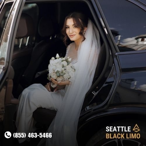 Professional chauffeur-driven luxury sedan for corporate travel in Seattle