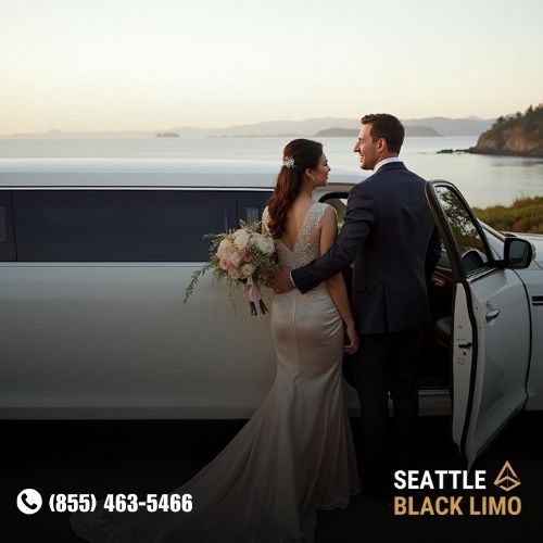 Professional chauffeur-driven luxury sedan for corporate travel in Seattle