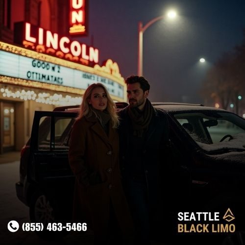 Professional chauffeur-driven luxury sedan for corporate travel in Seattle