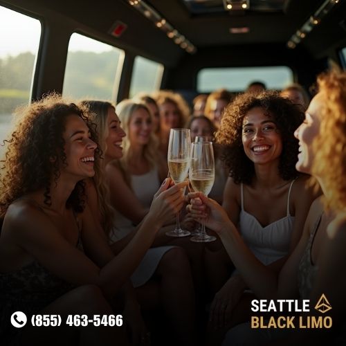 Professional chauffeur-driven luxury sedan for corporate travel in Seattle