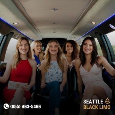 Professional chauffeur-driven luxury sedan for corporate travel in Seattle