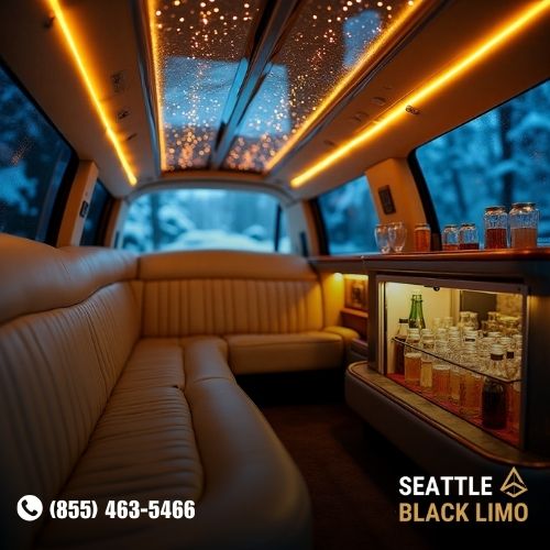 Professional chauffeur-driven luxury sedan for corporate travel in Seattle