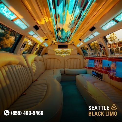 Professional chauffeur-driven luxury sedan for corporate travel in Seattle