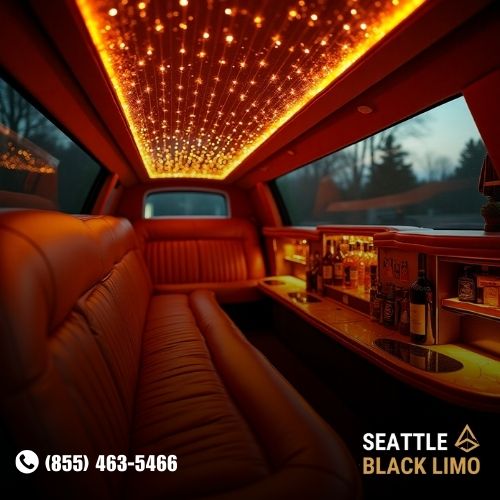 Professional chauffeur-driven luxury sedan for corporate travel in Seattle