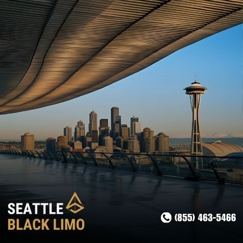 Professional chauffeur-driven luxury sedan for corporate travel in Seattle