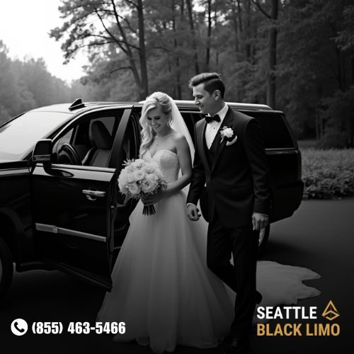 Professional chauffeur-driven luxury sedan for corporate travel in Seattle