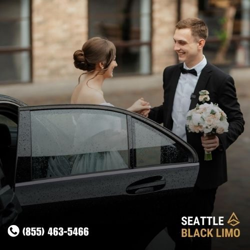 Professional chauffeur-driven luxury sedan for corporate travel in Seattle
