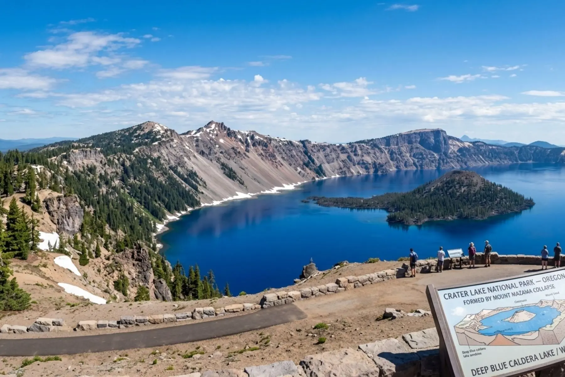 Crater Lake National Park Rim Drive