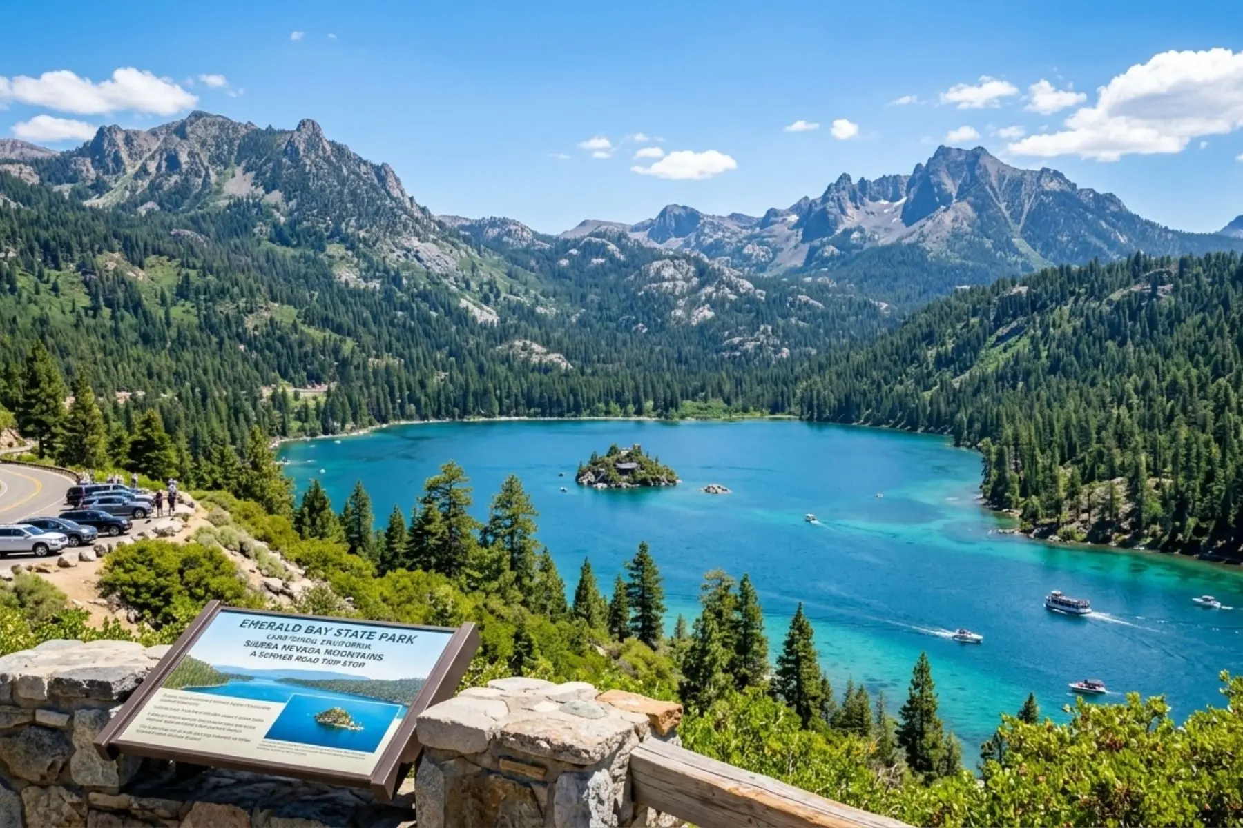 Lake Tahoe Emerald Bay Summer Stop